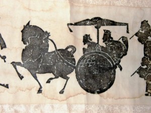 chariot with charioteer