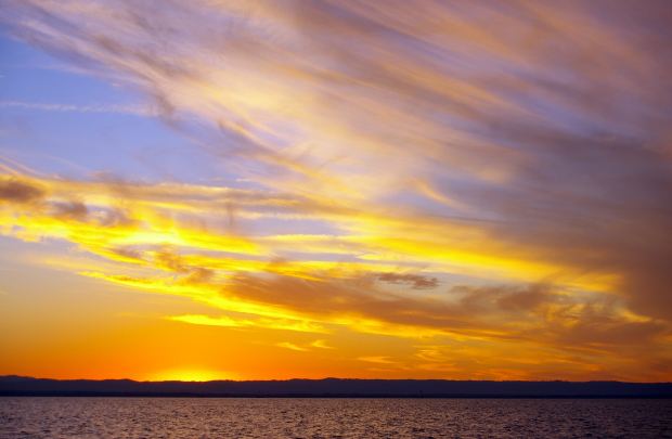 orange-blue-sky-sea